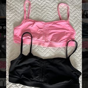 Lululemon size 8 sports bra set